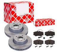 Febi BILSTEIN Dischi Freno Anteriori Ventilati + Pastiglie per Alfa Romeo 164