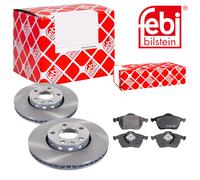 Febi BILSTEIN Dischi Freno Anteriori Ventilati + Pastiglie per Audi A4 Avant A6