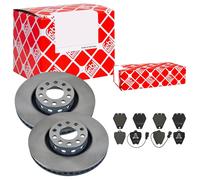 Febi BILSTEIN Dischi Freno Anteriori Ventilati + Pastiglie per Audi A8 4D2