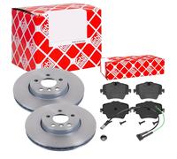 Febi BILSTEIN Dischi Freno Anteriori Ventilati + Pastiglie per Bwm 1er X1 Mini