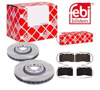 Febi BILSTEIN Dischi Freno Anteriori Ventilati + Pastiglie per Citroën C8