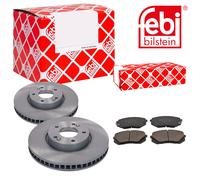 Febi BILSTEIN Dischi Freno Anteriori Ventilati + Pastiglie per di Hyundai i30