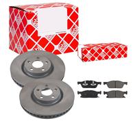 Febi BILSTEIN Dischi Freno Anteriori Ventilati + Pastiglie per Ford USA Edge