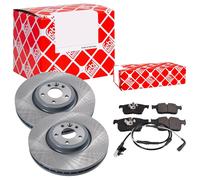 Febi BILSTEIN Dischi Freno Anteriori Ventilati + Pastiglie per Jaguar XF X260 Jb