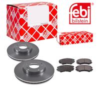 Febi BILSTEIN Dischi Freno Anteriori Ventilati + Pastiglie per Kia Sportage Je
