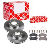 Febi BILSTEIN Dischi Freno Anteriori Ventilati + Pastiglie per Mazda 6 Hatchback