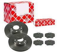 Febi BILSTEIN Dischi Freno Anteriori Ventilati + Pastiglie per Mercedes 190 W201