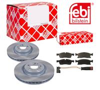 Febi BILSTEIN Dischi Freno Anteriori Ventilati + Pastiglie per Mercedes GLS