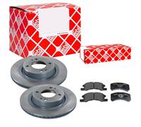 Febi BILSTEIN Dischi Freno Anteriori Ventilati + Pastiglie per Mitsubishi A0 A