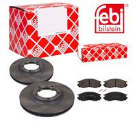 Febi BILSTEIN Dischi Freno Anteriori Ventilati + Pastiglie per Mitsubishi L 400