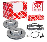 Febi BILSTEIN Dischi Freno Anteriori Ventilati + Pastiglie per Opel Chris Un 85