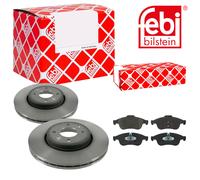 Febi BILSTEIN Dischi Freno Anteriori Ventilati + Pastiglie per Renault Clio (III