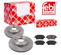 Febi BILSTEIN Dischi Freno Anteriori Ventilati + Pastiglie per Toyota Yaris SCP1