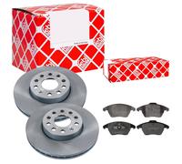 Febi BILSTEIN Dischi Freno Anteriori Ventilati + Pastiglie per VW Beetle 5C7 5C1
