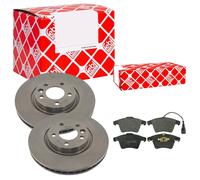 Febi BILSTEIN Dischi Freno Anteriori Ventilati + Pastiglie per VW Transporter V