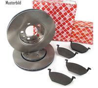 Febi BILSTEIN Dischi Freno Pastiglie Anteriori per Opel Combo Corsa C Meriva