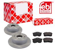 Febi BILSTEIN Dischi Freno Pieno Posteriore + Pastiglie per Honda Accord VI Ck