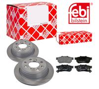 Febi BILSTEIN Dischi Freno Pieno Posteriore + Pastiglie per Honda Civic VI Ma MB