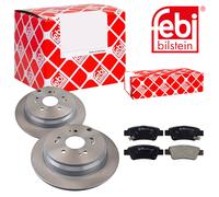Febi BILSTEIN Dischi Freno Pieno Posteriore + Pastiglie per Honda Cr-V III Re