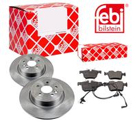 Febi BILSTEIN Dischi Freno Pieno Posteriore + Pastiglie per Land Rover Range IV