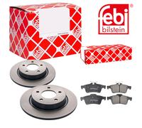 Febi BILSTEIN Dischi Freno Pieno Posteriore + Pastiglie per Mazda 5 2 Cw CR19