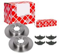 Febi BILSTEIN Dischi Freno Pieno Posteriore + Pastiglie per Renault Laguna I B56