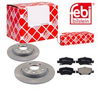 Febi BILSTEIN Dischi Freno Pieno Posteriore + Pastiglie per Toyota Auris Combi