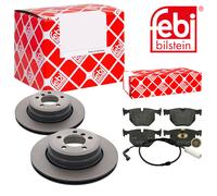 Febi BILSTEIN Dischi Freno Ventilato Posteriore + Pastiglie Del per BMW 7er E65