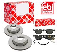 Febi BILSTEIN Dischi Freno Ventilato Posteriore + Pastiglie per BMW 7er E65