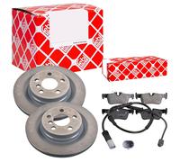 Febi BILSTEIN Dischi Freno Ventilato Posteriore + Pastiglie per BMW X1 X2 Mini