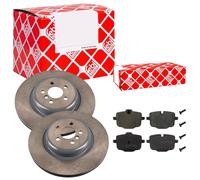 Febi BILSTEIN Dischi Freno Ventilato Posteriore + Pastiglie per BMW X5 7er G05