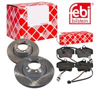 Febi BILSTEIN Dischi Freno Ventilato Posteriore + Pastiglie per Porsche 911