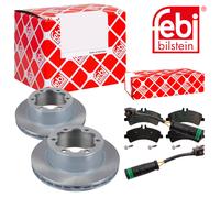 Febi BILSTEIN Dischi Freno Ventilato Posteriore + Pastiglie per VW Crafter 30-50