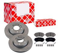 Febi BILSTEIN Dischi Freno Ventilato Posteriore + Pastiglie per VW Crafter Box