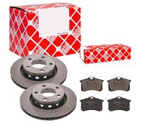 Febi BILSTEIN Dischi Freno Ventilato Posteriore + Pastiglie per VW Passat