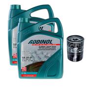 FEBI BILSTEIN Filtro Olio 10L ADDINOL SUPER LIGHT 0540 Per Jaguar XK Cabriolet