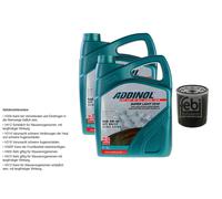 Febi BILSTEIN Filtro Olio 10L Addinol Super Light 0540 per Lexus Is I JCE1_GXE1