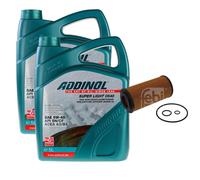 Febi BILSTEIN Filtro Olio 10L Addinol Super Luce 0540 per Mercedes-Benz