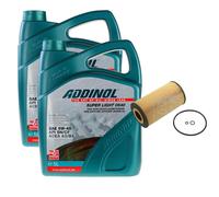 Febi BILSTEIN Filtro Olio 10L Addinol Super Luce 0540 per Mercedes-Benz Classe M