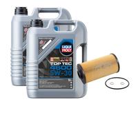 FEBI BILSTEIN Filtro Olio 10L Liqui Moly Top Tec 4600 5W-30 Per BMW X5 E53 4.4i