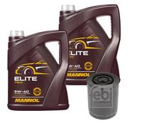 Febi BILSTEIN Filtro Olio 10L mannol Elite 5W-40 per Renault Master II Box Fd