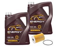 Febi BILSTEIN Filtro Olio 10L mannol Energia 5W-30 per Nissan Patrol Gr V Wagon