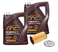 FEBI BILSTEIN Filtro Olio 10L MANNOL Energy Formula PD 5W-40 Per Mercedes-Benz