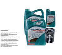 FEBI BILSTEIN Filtro Olio 11L ADDINOL SUPER LIGHT 0540 Per Jaguar XK Cabriolet