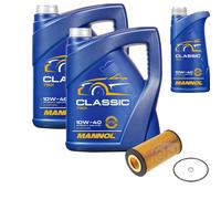 FEBI BILSTEIN Filtro Olio 11L MANNOL Classic 10W-40 Per Audi A8 4E2 4E8 4.2