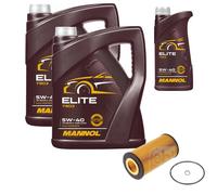FEBI BILSTEIN Filtro Olio 11L MANNOL Elite 5W-40 Per Audi A8 4E2 4E8 4.2 Quattro