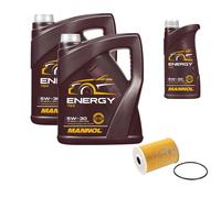 Febi BILSTEIN Filtro Olio 11L mannol Energia 5W-30 per Nissan Patrol Gr V Wagon