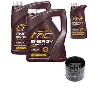 Febi BILSTEIN Filtro Olio 11L mannol Energy Combi Ll 5W-30 per Nissan NP300