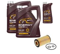 Febi BILSTEIN Filtro Olio 11L mannol Energy Combi Metallo 5W-30 per
