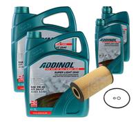 Febi BILSTEIN Filtro Olio 12L Addinol Super Luce 0540 per Mercedes-Benz Classe M